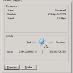 1473d86c4220bfa9b3b2839d6121c1a0 Windows uptime 474 days...