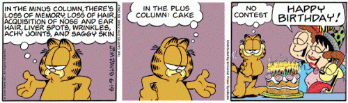 2eac1f7a5bffa6ad83a25e7da71cfad9 Happy Birthday Garfield!