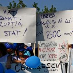 Protest Sindicalisti la Palatul parlamentului 12